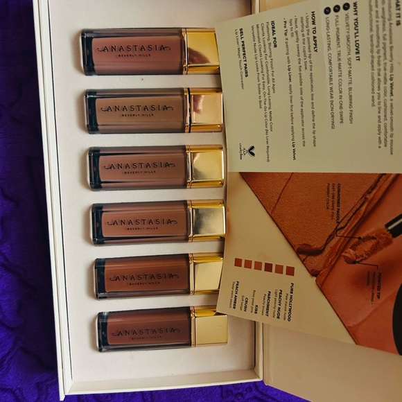Anastasia Beverly Hills lip velvet set. - Picture 3 of 7